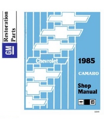 1985 Chevrolet Camaro Factory Body, Chassis & Electrical Service Manual on CD-ROM