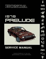 1979 Honda Prelude Factory Service Manual on CD-ROM
