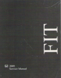 2009 Honda Fit Factory Service Manual on CD-ROM