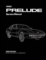 1990 Honda Prelude Factory Service Manual on CD-ROM