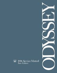 1996 Honda Odyssey Factory Service Manual on CD-ROM
