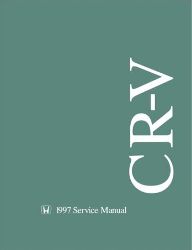 1997 Honda CR-V CRV Factory Service Manual on CD-ROM