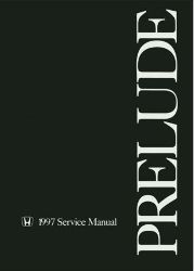 1997 Honda Prelude Factory Service Manual on CD-ROM