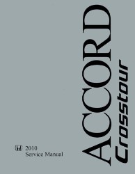 2010 Honda Accord Crosstour Factory Service Manual on CD-ROM