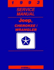 1993 Jeep Cherokee & Wrangler Factory Service Manual