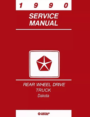 1990 Dodge Dakota Body, Chassis & Drivetrain and Electrical Shop Manual