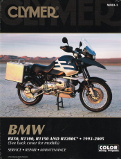1993 - 2005 BMW R850, R1100, R1150 & R1200C Motocycle Repair Manual by Clymer