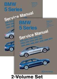 2004 - 2010 BMW 5 Series Factory Bentley Service Repair Manual - 2 Vol. Set