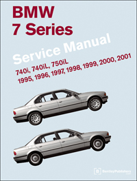 1995 - 2001 BMW 7 Series E38 740i, 740iL, 750iL Bentley Factory Service Repair Manual