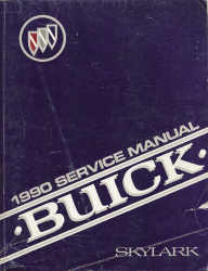 1990 Buick Skylark Factory Service Manual