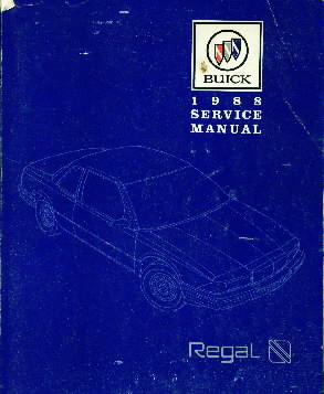 1988 - Buick Regal Factory Service Manual