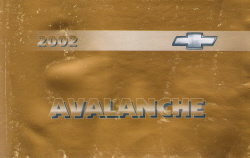 2002 Chevrolet Avalanche Owner's Manual