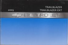 2003 Chevrolet Trailblazer & Trailblazer EXT Owner's Manual