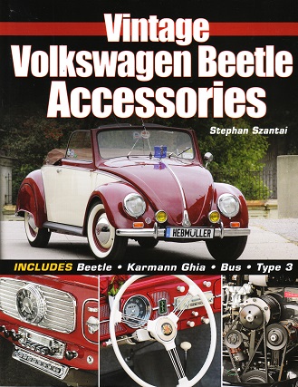 Vintage Volkswagen Beetle Accessories: Beetle, Karmann Ghia, Bus & Type 3