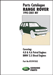 1995 - 2001 Range Rover Parts Catalog