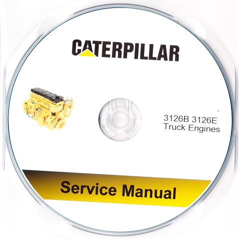 Caterpillar 3126B & 3126E On-Highway Engine Service Manual CD-ROM