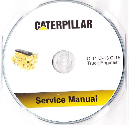 Caterpillar C-11 C-13 & C-15 On-Highway Engine Service Manual CD-ROM