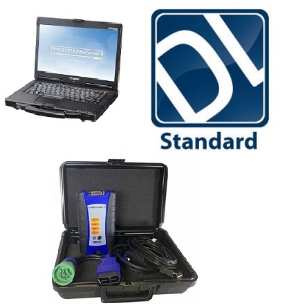 Refurbished Panasonic Toughbook CF-53, Win10, 2.7GHz, 8GB RAM, 500GB SSD - Detroit Diesel Diagnostic Link 8.16x Standard Edition Pre-loaded w/ Nexiq USB-Link 2 Vehicle Interface