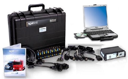 JALtest HeavyTruck + Ag MultiBrand Diagnostic Scantool, (Harware, Software, Licence, Info Online), V17.3 w/Panasonic CF-53 Laptop