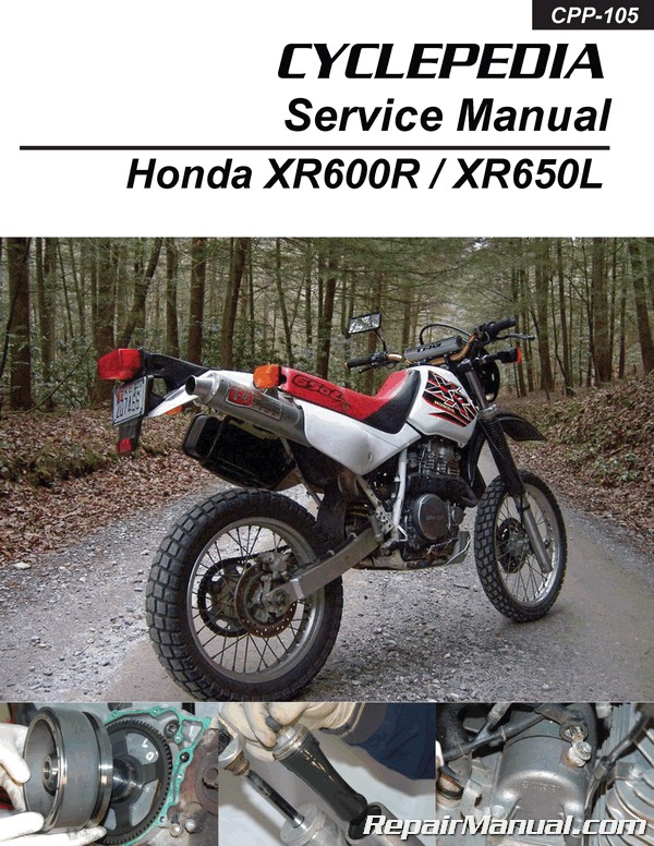 1988 - 2021 Honda XR600R & XR650L Motorcycle Cyclepedia Service Manual