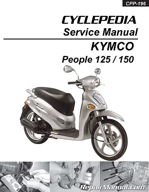 KYMCO People 125 & 150 Cyclepedia Scooter Service Manual