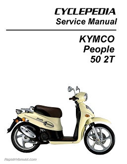 KYMCO People 50 Cyclepedia Scooter Service Manual