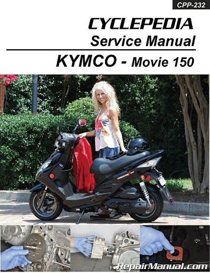 KYMCO Movie 150 Cyclepedia Scooter Service Manual