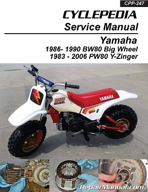 1983 - 2006 Yamaha PW80 & BW80 Cyclepedia Motorcycle Service Manual