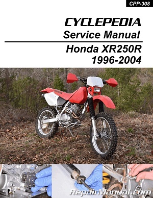 1996 - 2004 Honda XR250R Cyclepedia Motorcycle Service Manual