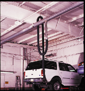 Car Dealership Kit - Overhead Exhaust Hose System