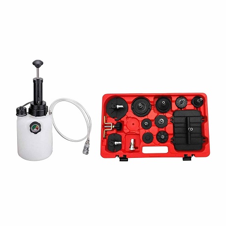 CTA Tools Brake Bleeder w/ Tank & Adapter Bundle