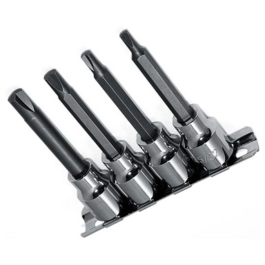 CTA Tools 4-Piece Clutch Head Bit Socket Set