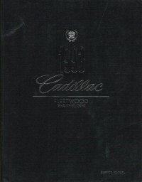 1993 Cadillac Fleetwood Rear Wheel Drive Factory Service Manual