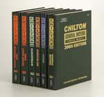 2005 Chilton Mechanical Service Manuals Set- 6 Manuals (2001 - 2004 Coverage)