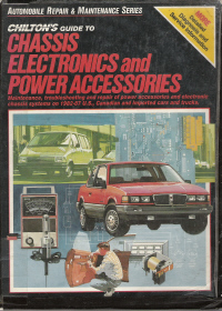 1982 - 1987 Chilton's Guide - Chassis, Electrical, Power Accessories