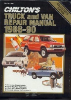 1986 - 1990 Chilton's Truck & Van Repair Manual