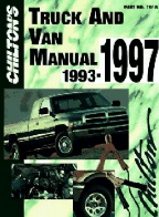 1993 - 1997 Chilton's Truck & Van Repair Manual