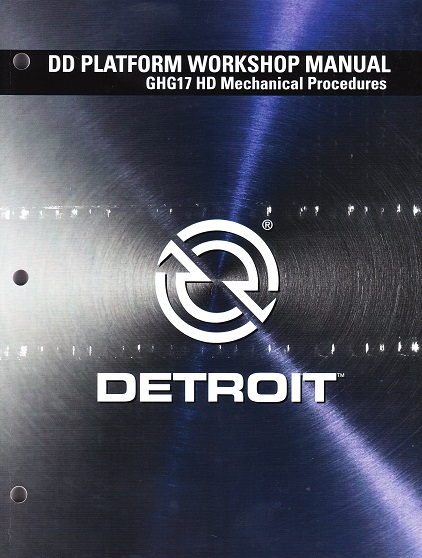 Detroit Diesel GHG17 HD Factory Service Manual