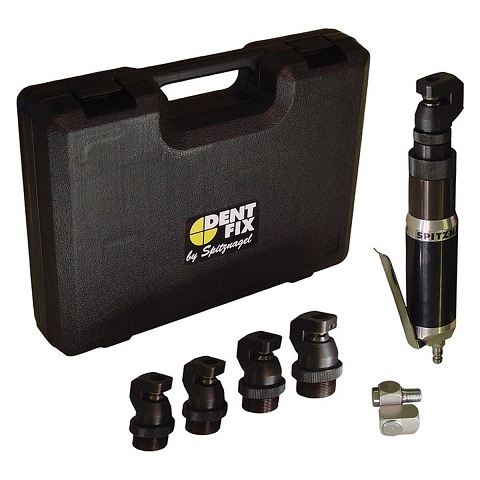 Dent Fix 6-in-1 Pneumatic Punch & Flange Kit w/ Case