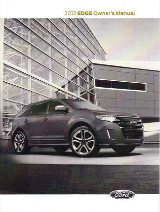 2013 Ford Edge Factory Owner's Manual