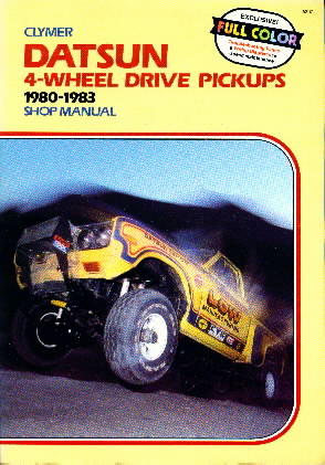 1980 - 1982 Datsun 4-Wheel Drive Pickups Shop Repair Manual