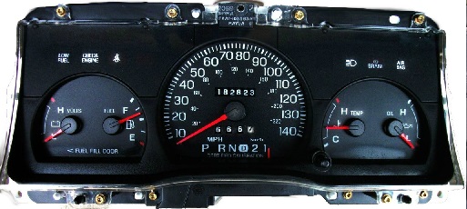 1998 - 2002 Ford Crown Victoria Instrument Cluster Repair (Police Package, with 140 MPH)