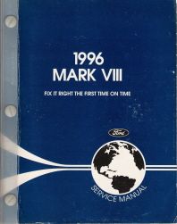 1996 Lincoln Mark VIII Factory Service Manual