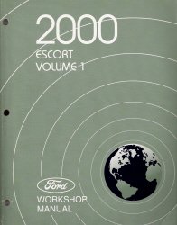 2000 Ford Escort Factory Workshop Manual - 2 Volume Set