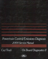 2000 Ford Car/Truck OBD-II Powertrain Control and Emissions Diagnosis Service Manual
