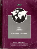 1997 Ford L-Series Factory Service Manual - 2 Vol. Set
