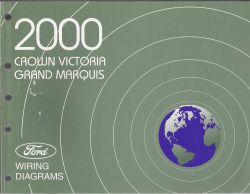 2000 Ford Crown Victoria , Mercury Grand Marquis Wiring Diagrams