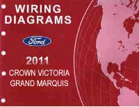 2011 Ford Crown Victoria & Mercury Grand Marquis Factory Wiring Diagrams Manual