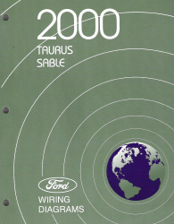 2000 Ford Taurus & Mercury Sable Factory Wiring Diagrams