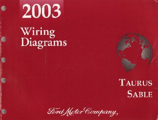 2003 Ford Taurus & Mercury Sable Factory Wiring Diagrams